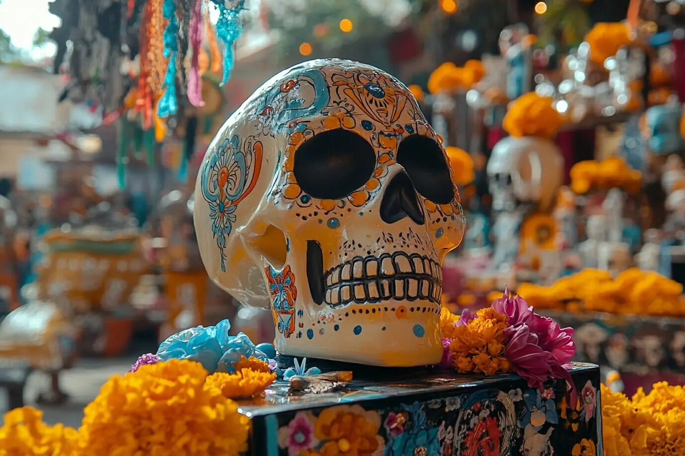 Feier zum Tag der Toten mit Altar